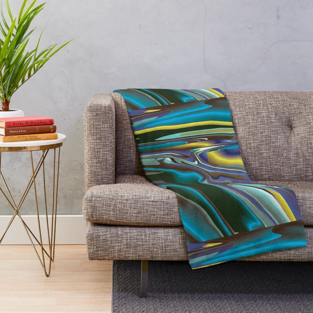 Stylish and Cozy Designer Plush Blanket
