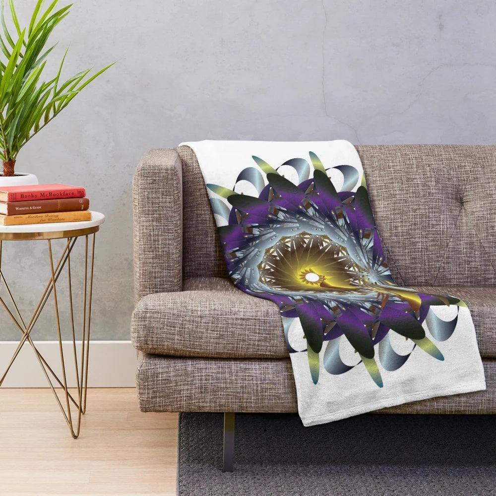 Stylish and Cozy Designer Plush Blanket