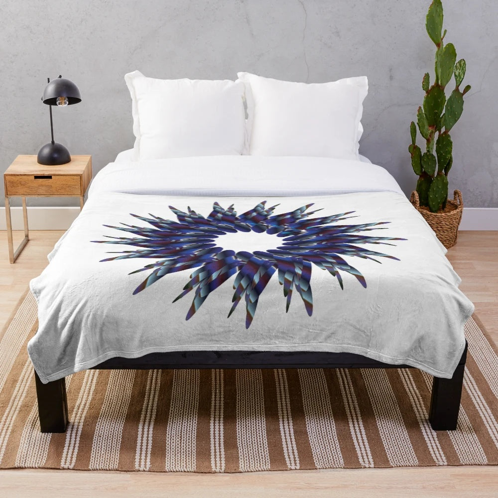 Stylish and Cozy Plush Blanket