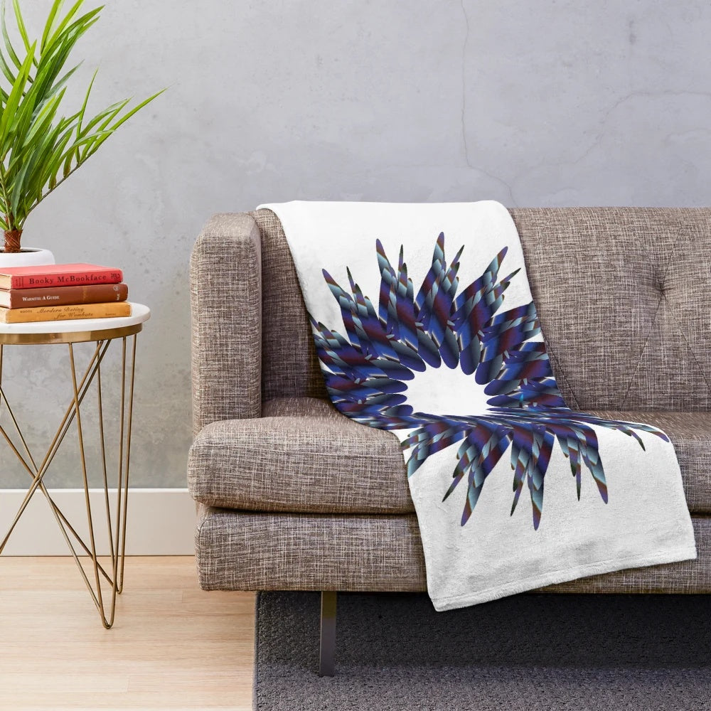 Stylish and Cozy Plush Blanket