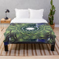 Plush designer blanket with a stylish and trendy pattern