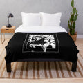 Anime plush blanket with Bleach character Hisagi Shuuhei
