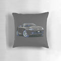 Anthracite MG TF Convertible Pillow - Stylish Car Art for Home Decor