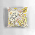 Apache Belle Logos Pillow with Southwestern Tribal Patterns
