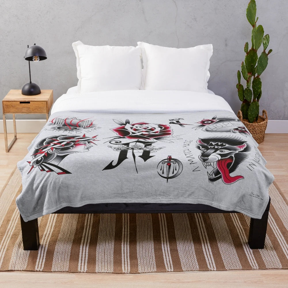 Architects Band Logo Plush Blanket
