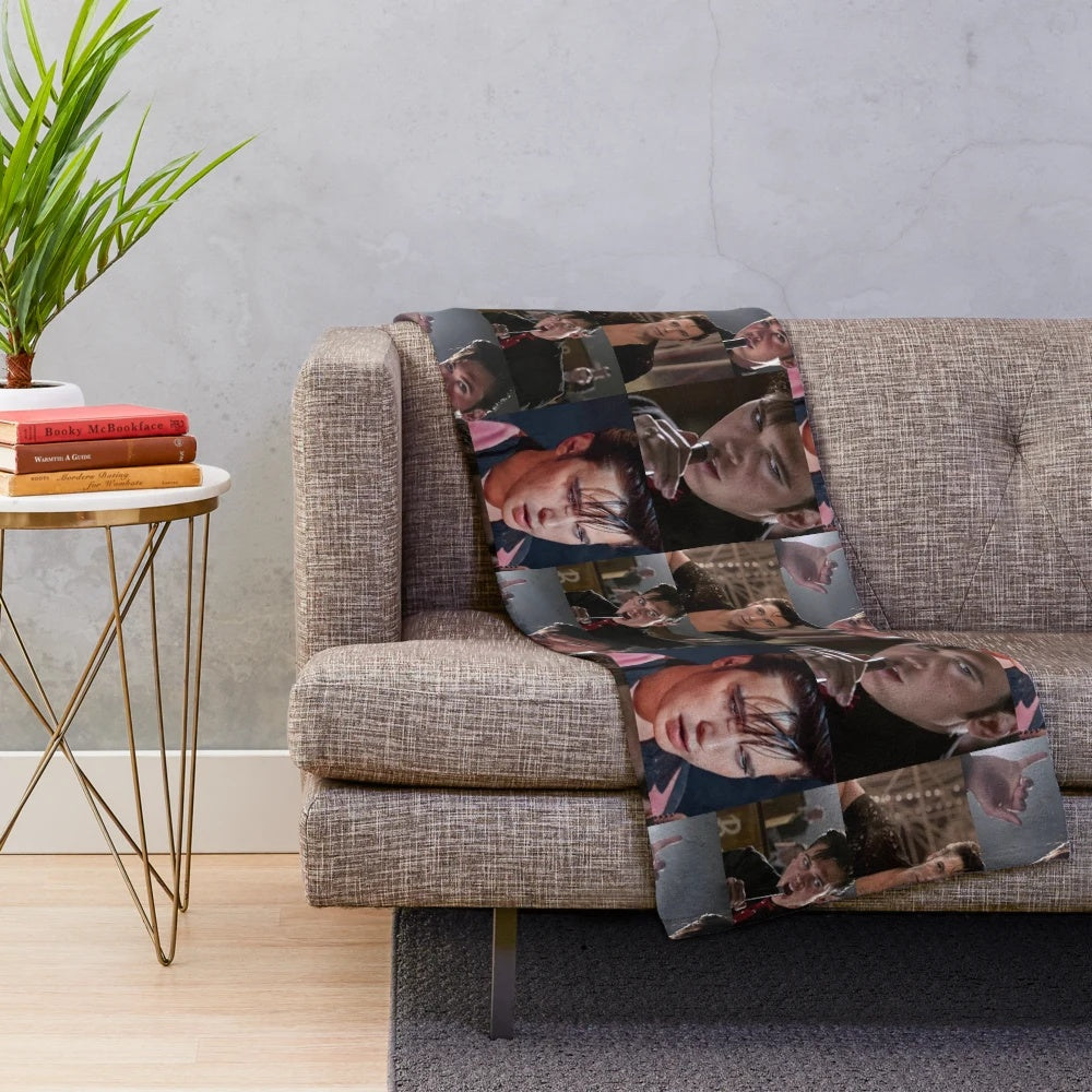 Austin Butler Collage Plush Blanket