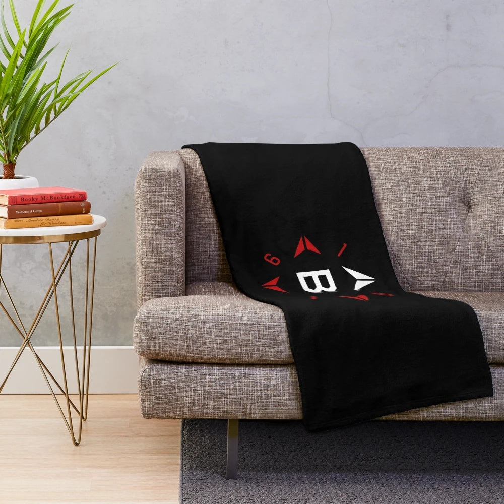 B Malone Clothing Plush Blanket featuring King of the North design