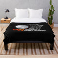 Funny badass marriage and family therapist graphic plush blanket