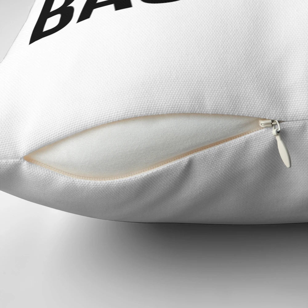 Stylish basketball-themed decorative pillow