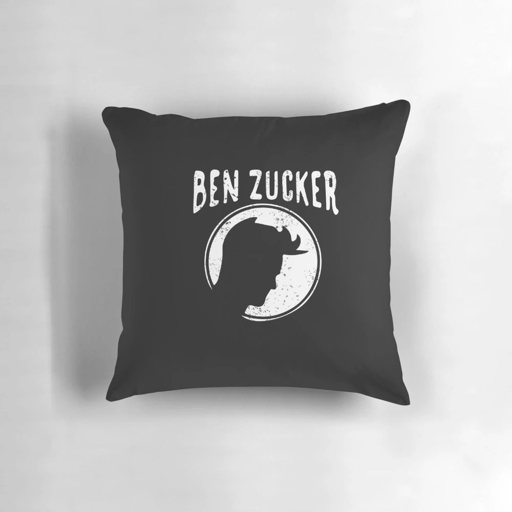 Ben Zucker themed pillow with high-quality design