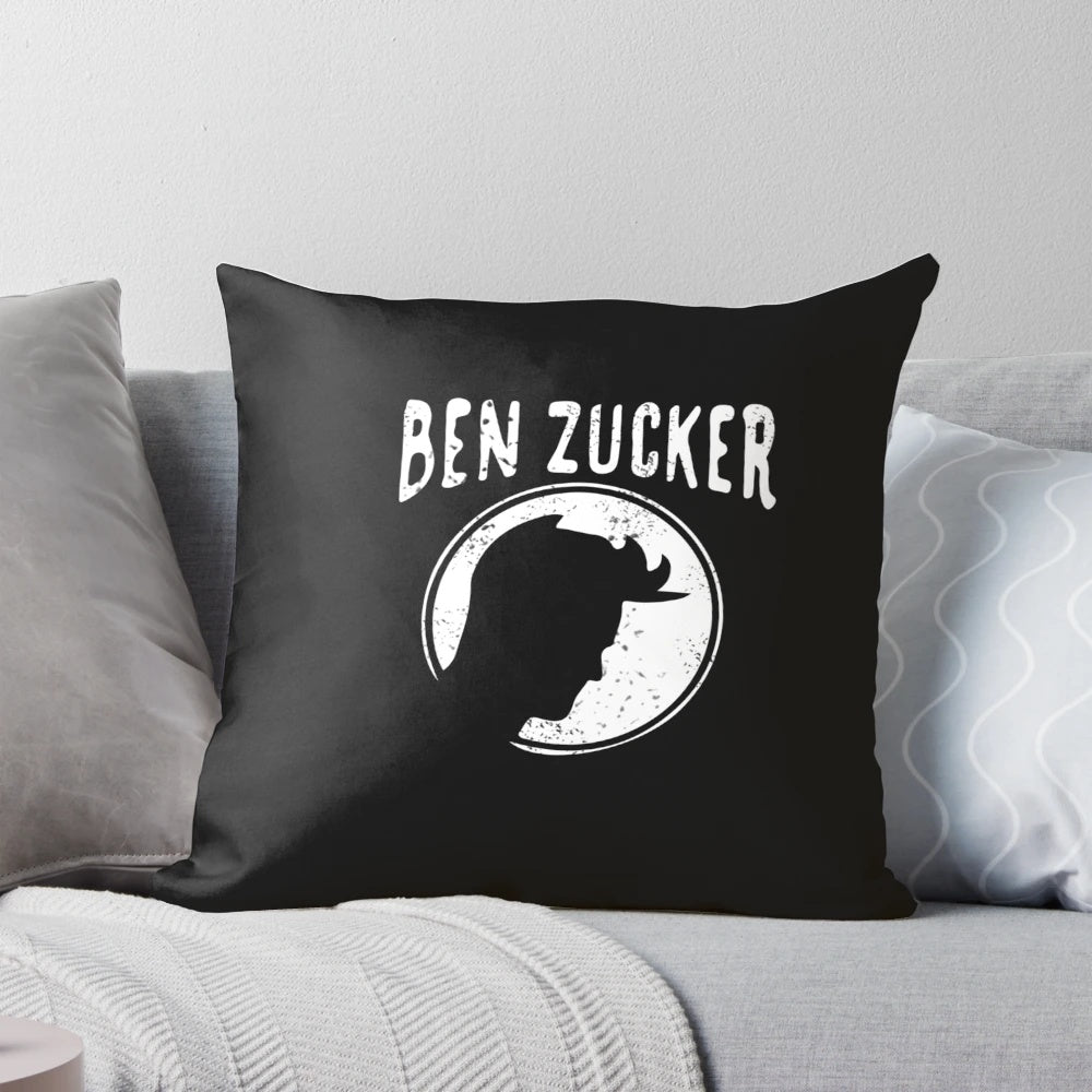 Ben Zucker themed pillow with high-quality design