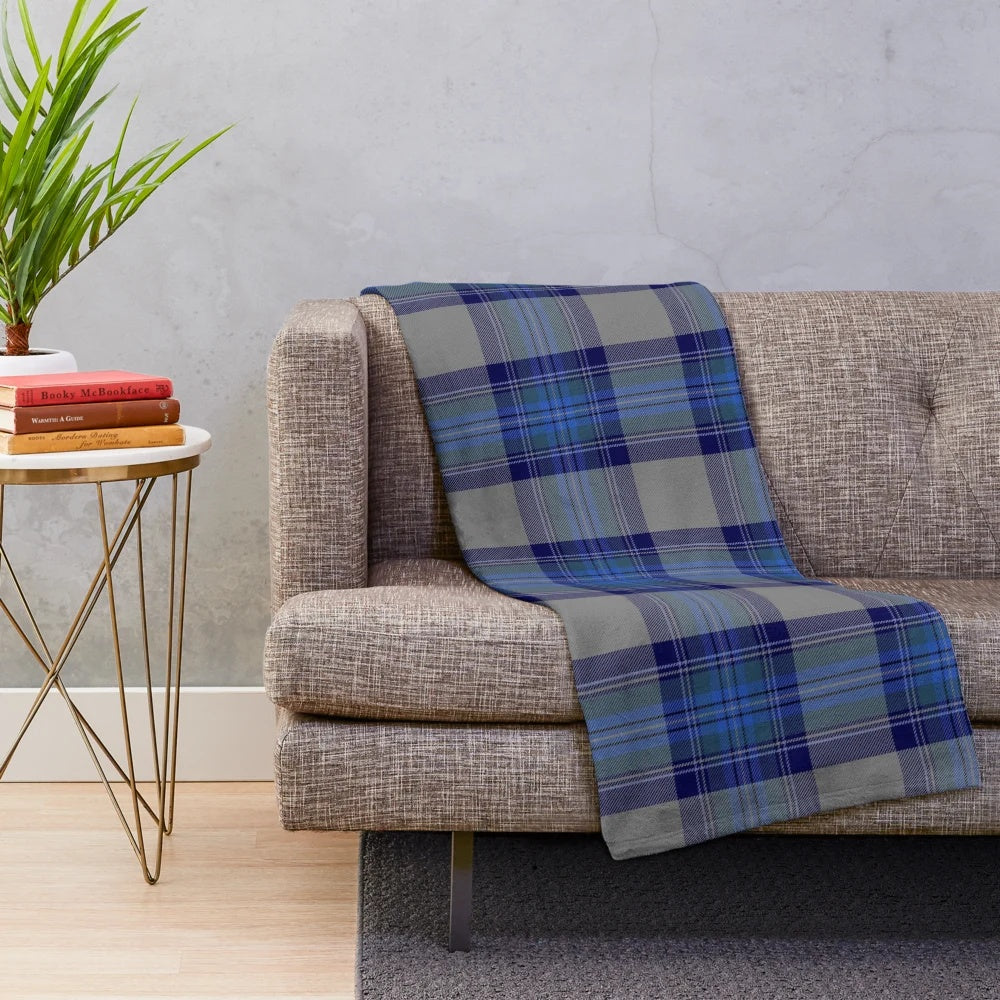 Bennett Scottish Clan Tartan Plush Blanket