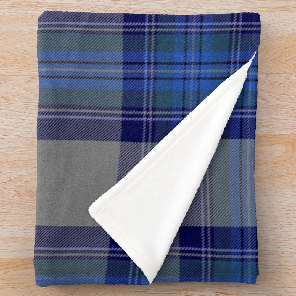 Bennett Scottish Clan Tartan Plush Blanket