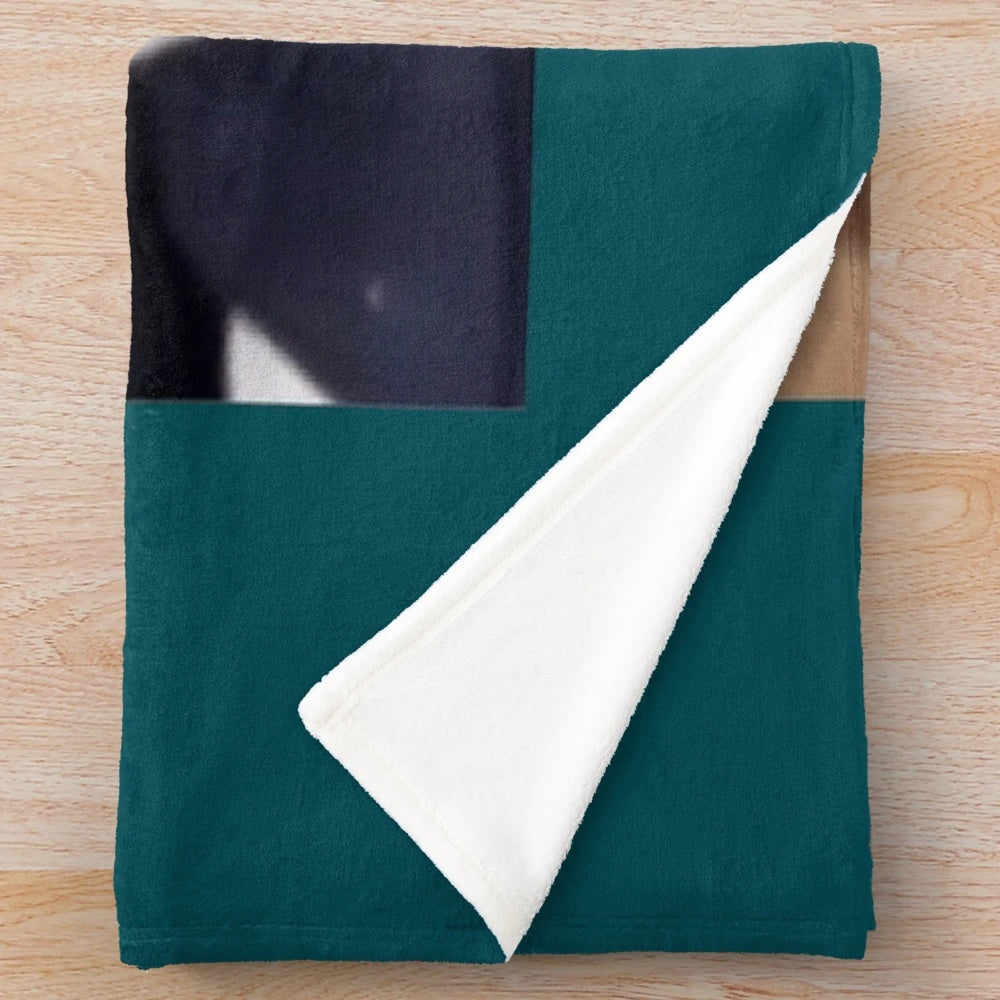 Black Midi Inspired Plush Blanket - Stylish and Cozy Tribute to the Band's Album Schlagenheim