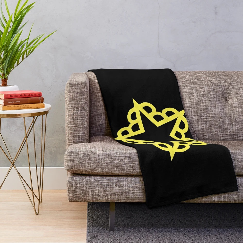 Black Veil Brides Plush Blanket with Band Logo
