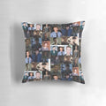 Soft, high-quality pillow featuring a portrait of actor Cameron Monaghan