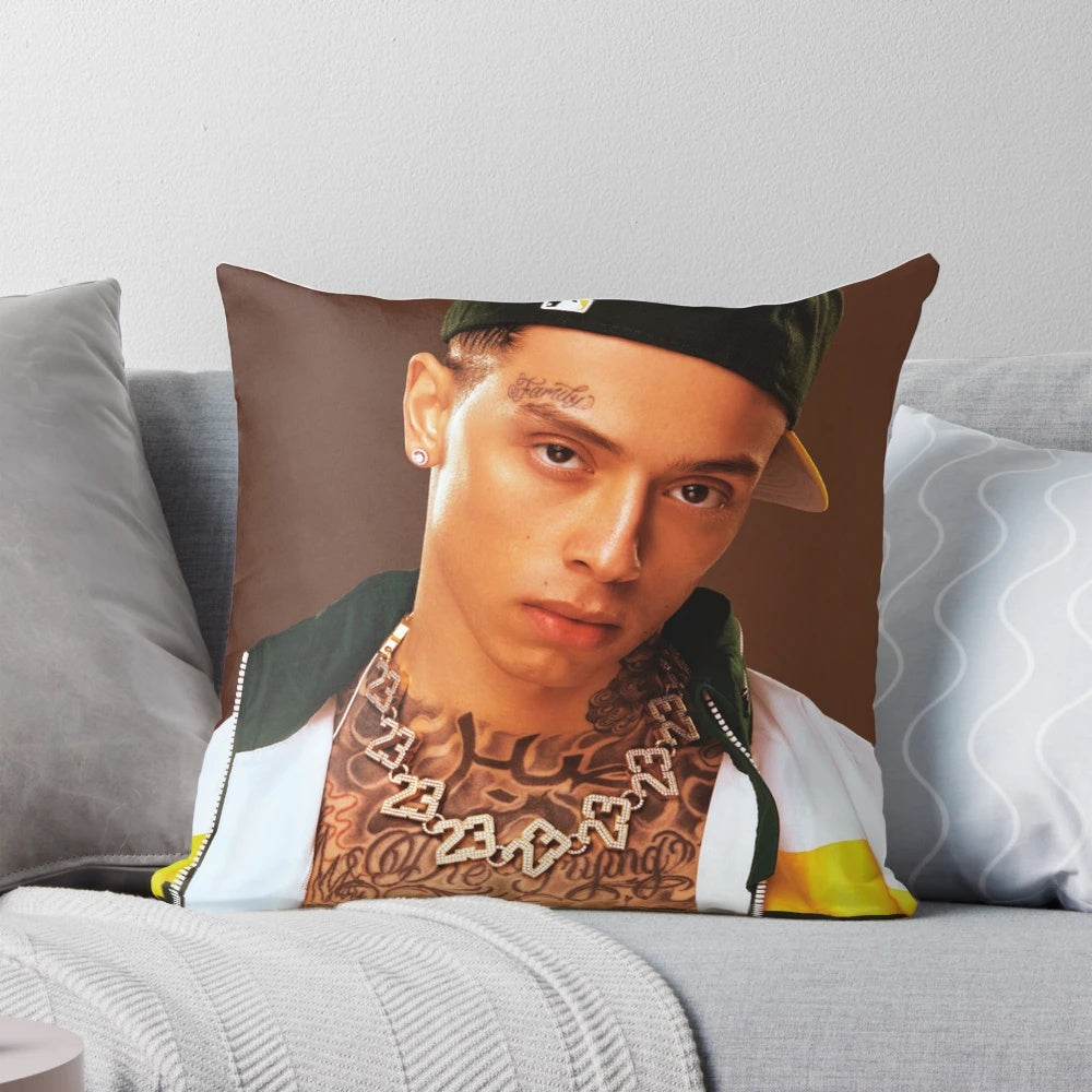 Central Cee inspired pillow featuring the UK rapper's iconic style