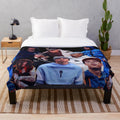 Central Cee UK Rapper Collage Themed Plush Blanket