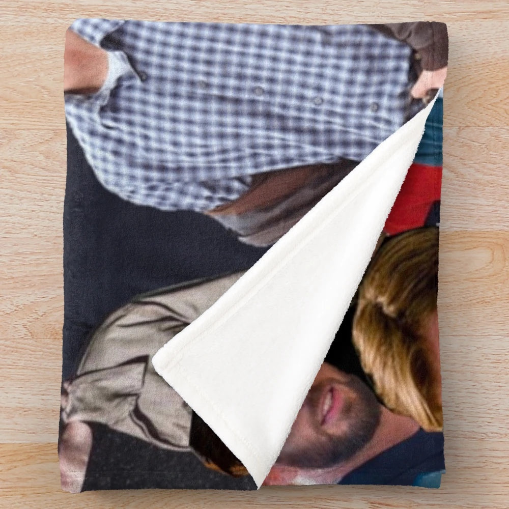 Chris Evans Collage Plush Blanket