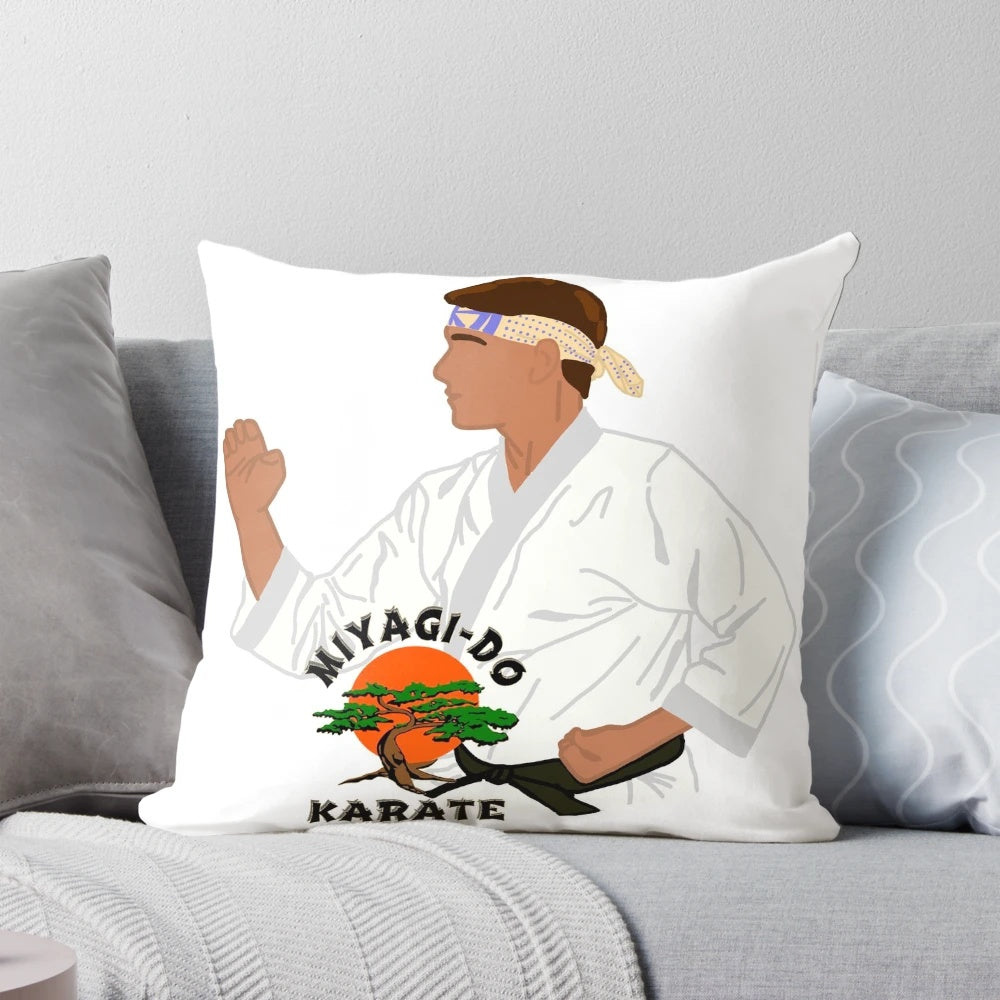 Cobra Kai Daniel LaRusso Pillow - Karate Kid Inspired Home Decor