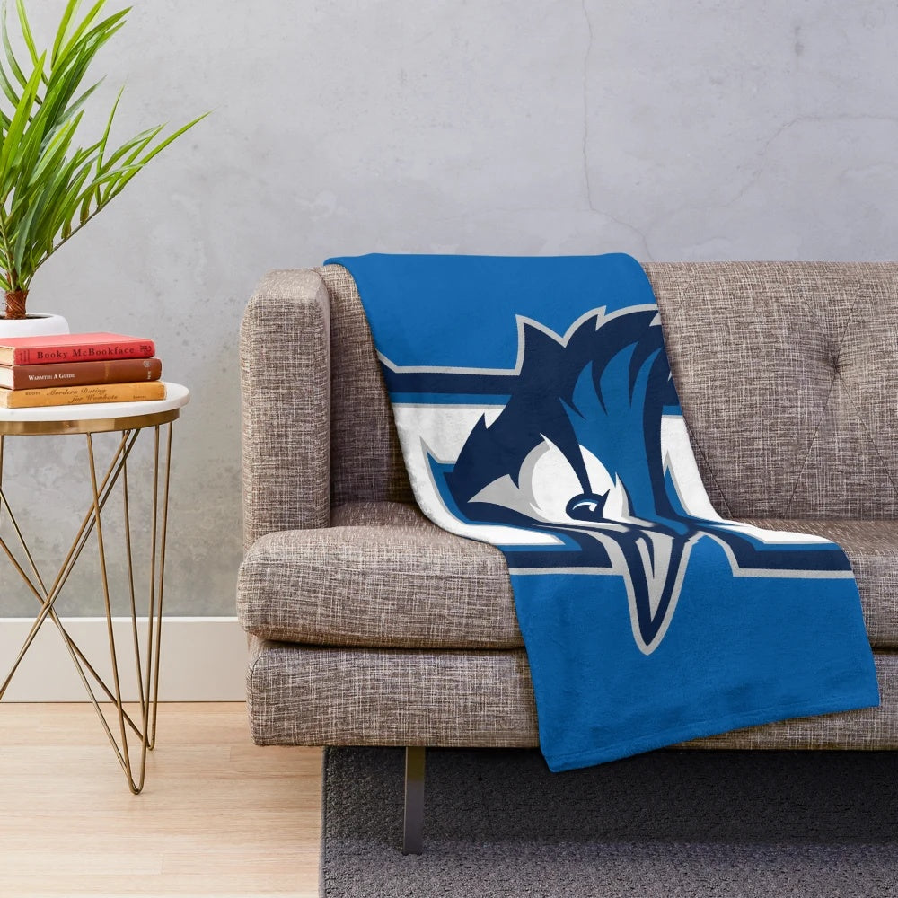 Creighton University Bluejays Plush Blanket for College Sports Fans