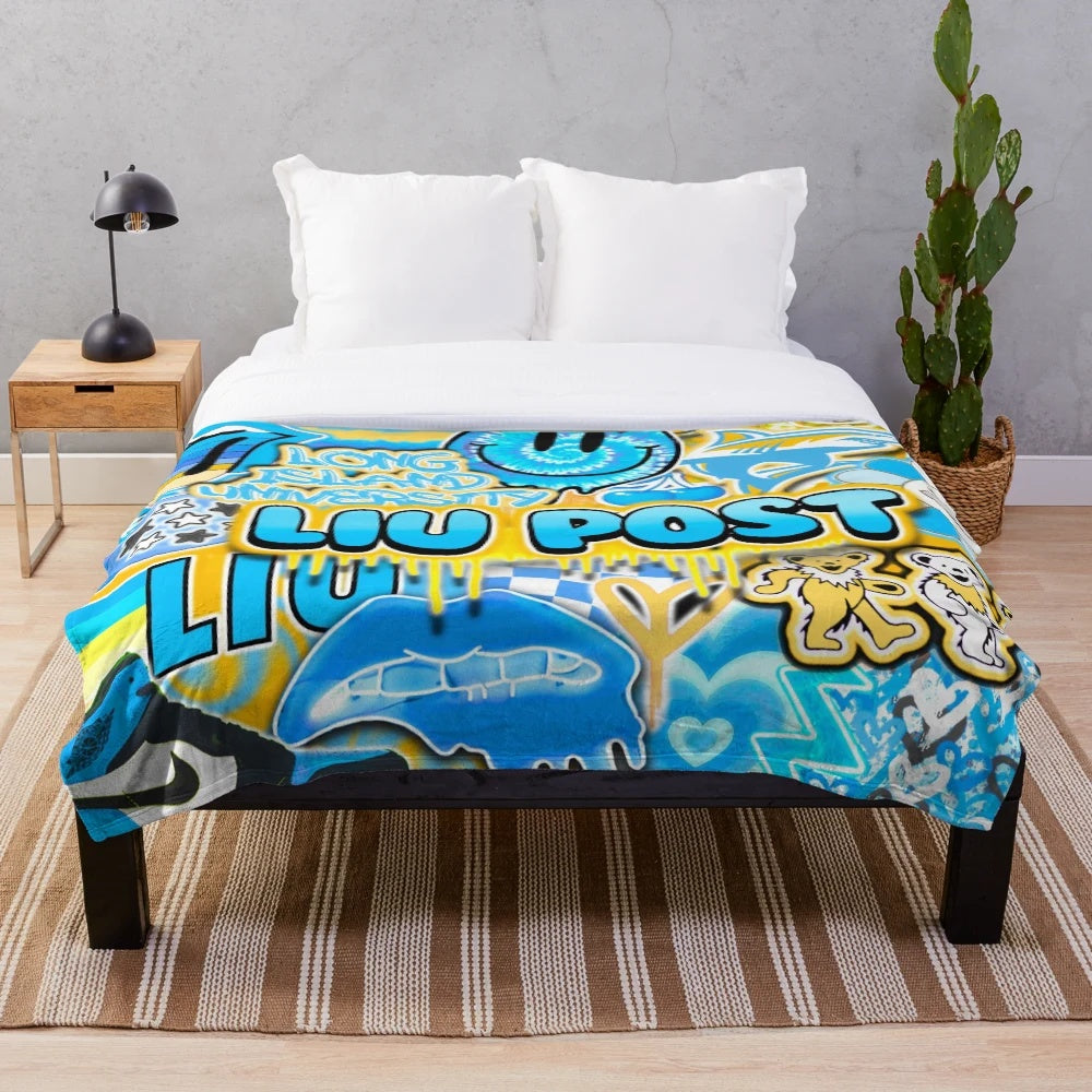 Soft and Plush Blanket with Unique Design