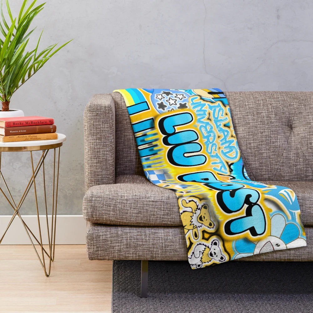 Soft and Plush Blanket with Unique Design