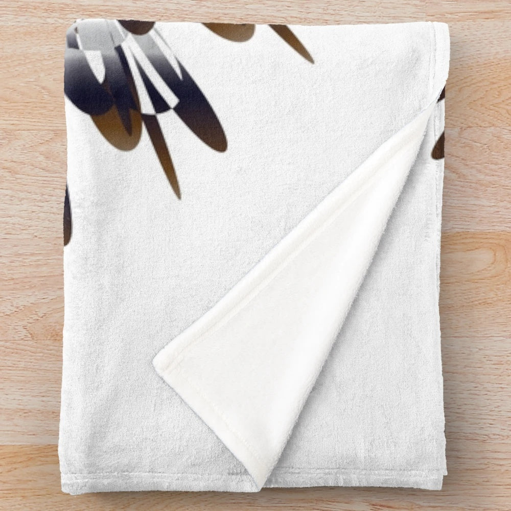 Vibrant and trendy designer plush blanket