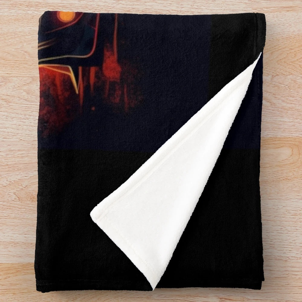 Dodge Challenger SRT Demon sports car plush blanket