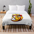Cozy and soft dragon plush blanket with an anime-inspired illustration of a legendary fantasy creature.