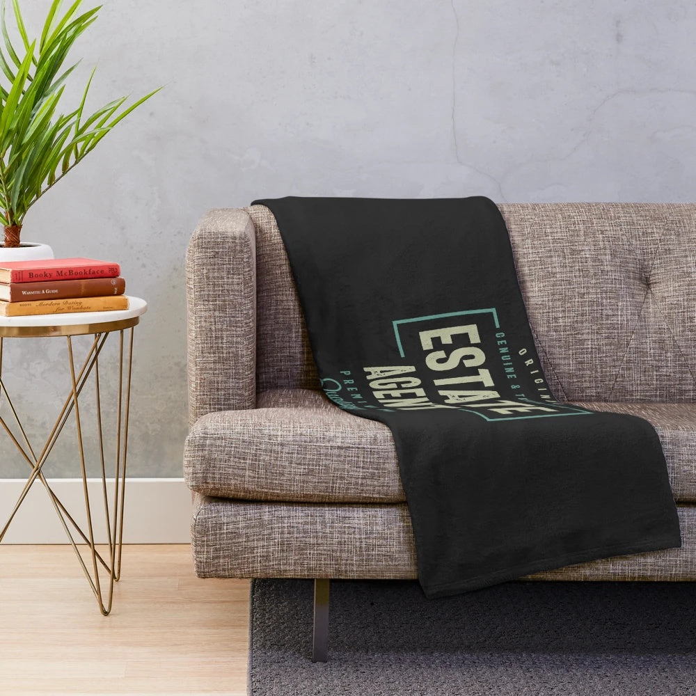 Estate Agent Plush Blanket
