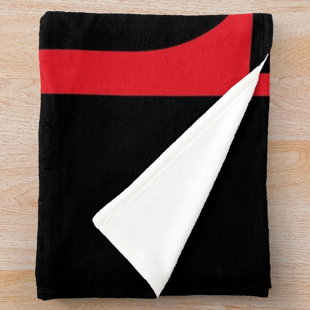 EVA-01 inspired plush blanket for anime fans
