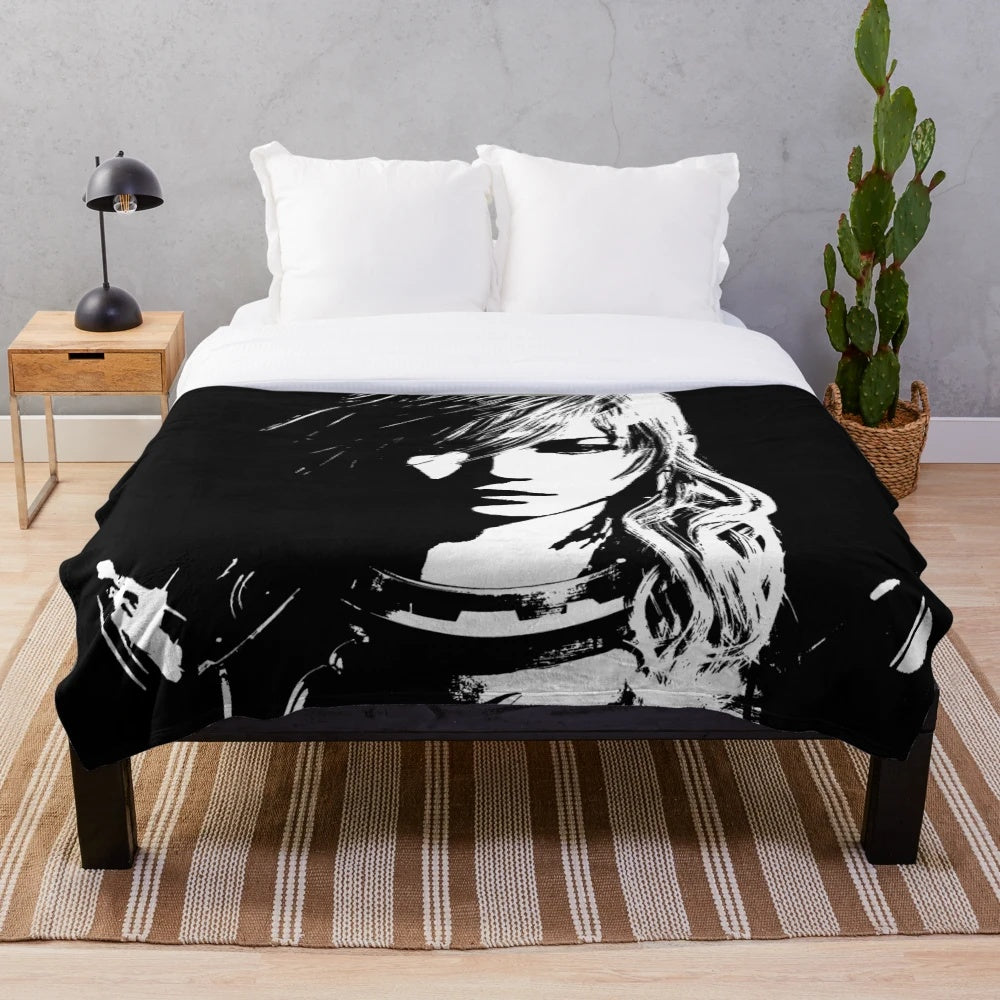 Final Fantasy XIII Lightning Plush Blanket