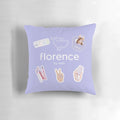 Plush florence by mills themed pillow featuring a cozy design