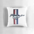 Ford Mustang Pillow with the iconic Mustang logo