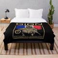 GIGN Inspired Plush Blanket for Military Enthusiasts and Gamers