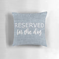 Decorative dog-themed pillow in grey and white colors