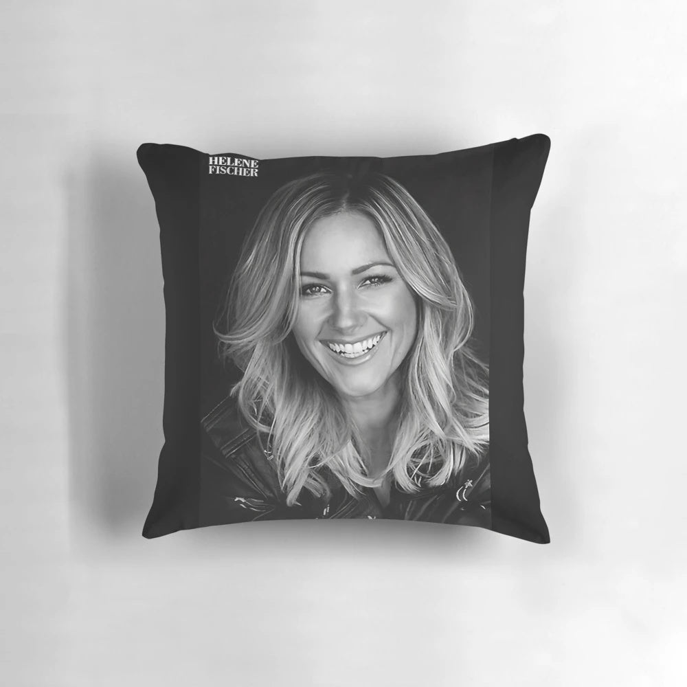 Helene Fischer-inspired music pop art pillow