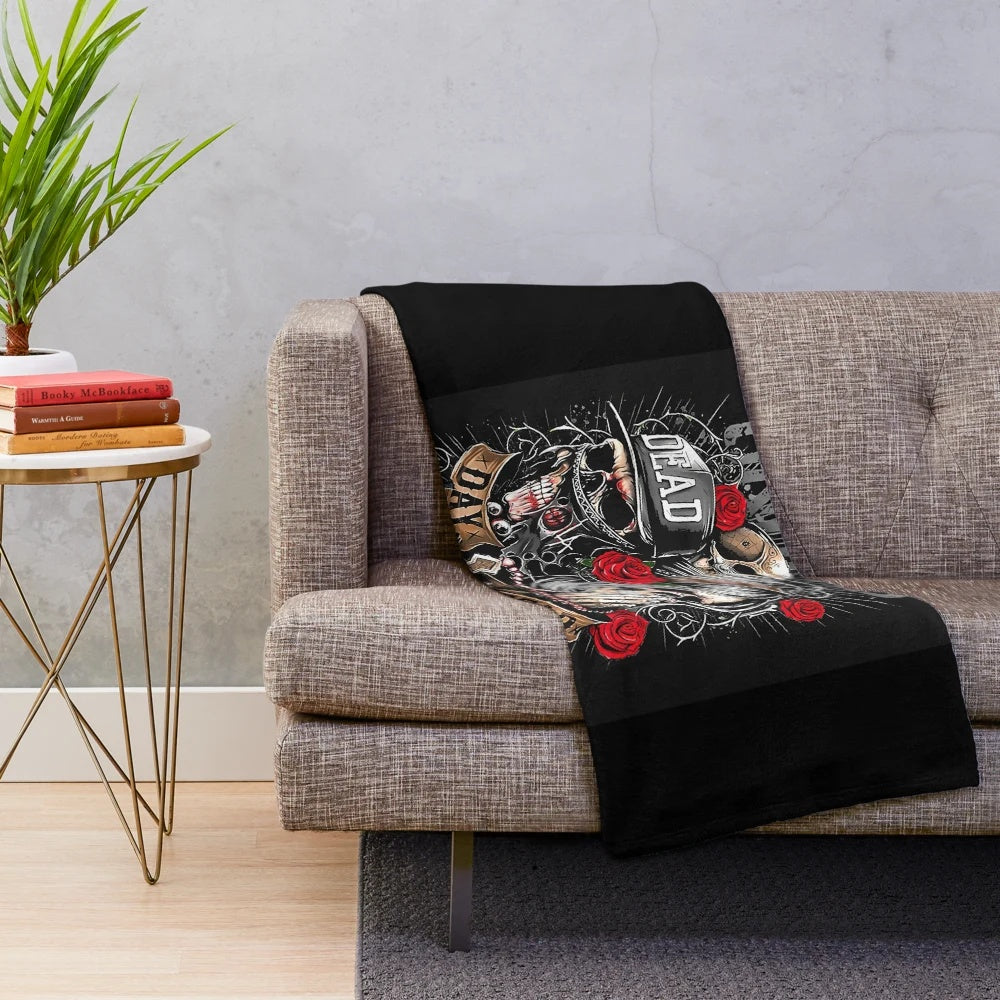 Hollywood Undead-inspired plush blanket