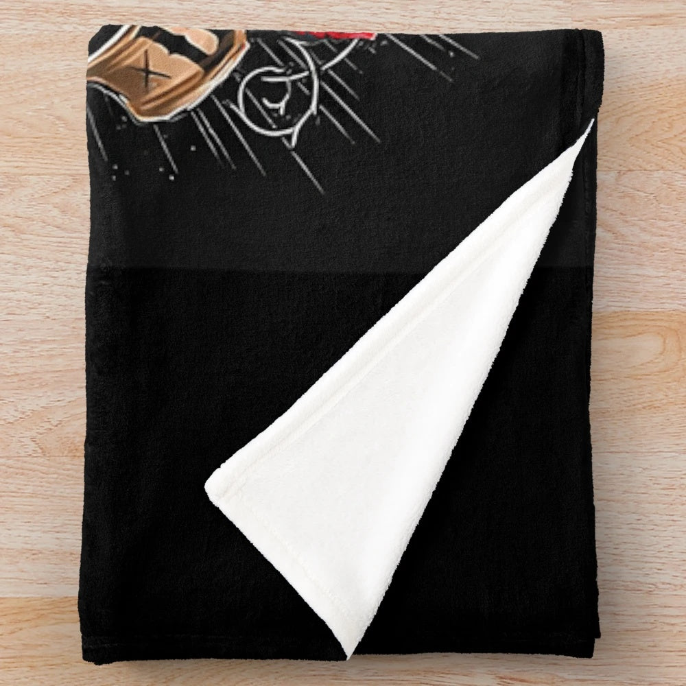 Hollywood Undead-inspired plush blanket