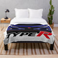 Honda Civic Type R inspired plush blanket