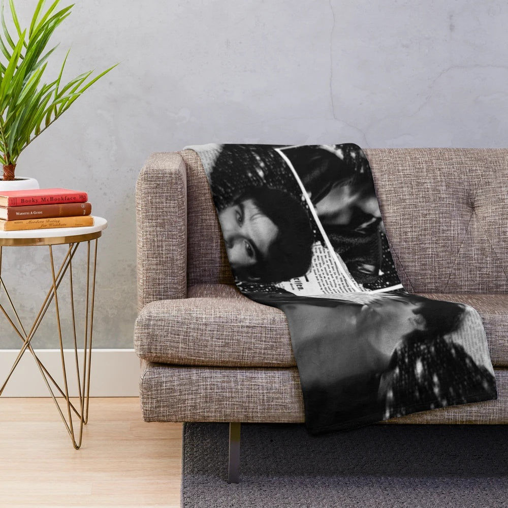 Ian Somerhalder Inspired Aesthetic Plush Blanket