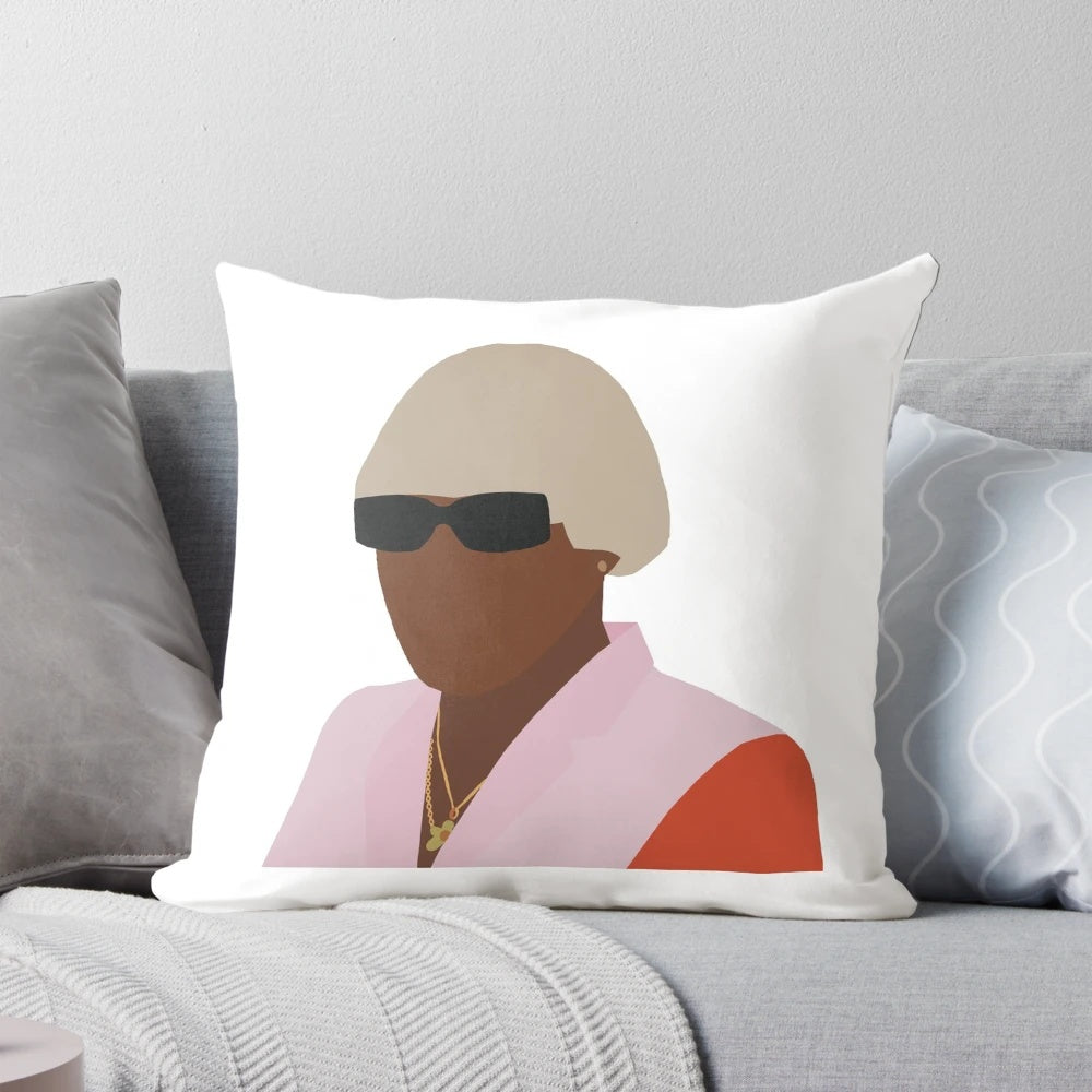 Igor Tyler, The Creator Pillow with Vibrant Graphic Design