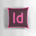 Indesign-inspired cushion pillow with a modern, creative design