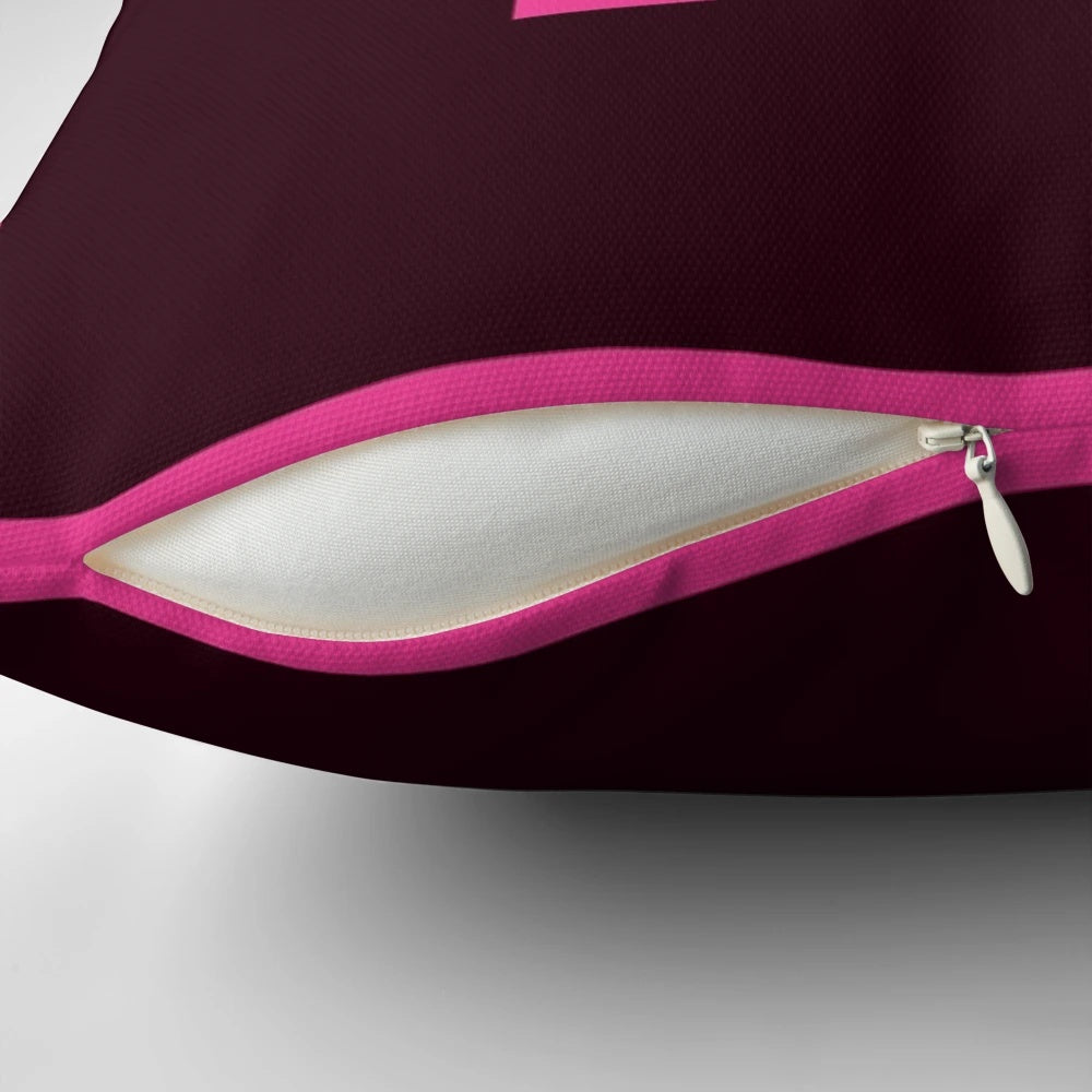 Indesign-inspired cushion pillow with a modern, creative design