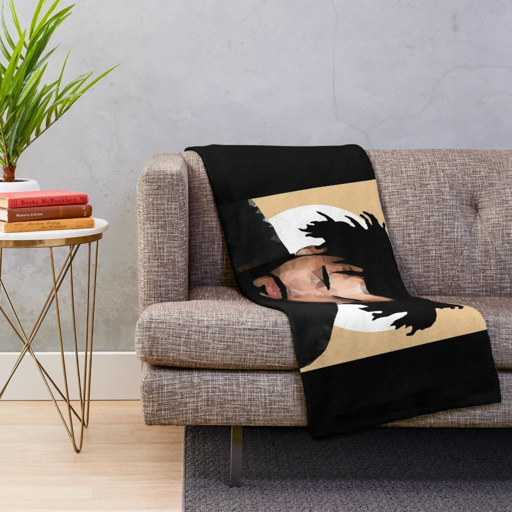 J Cole Inspired Plush Blanket
