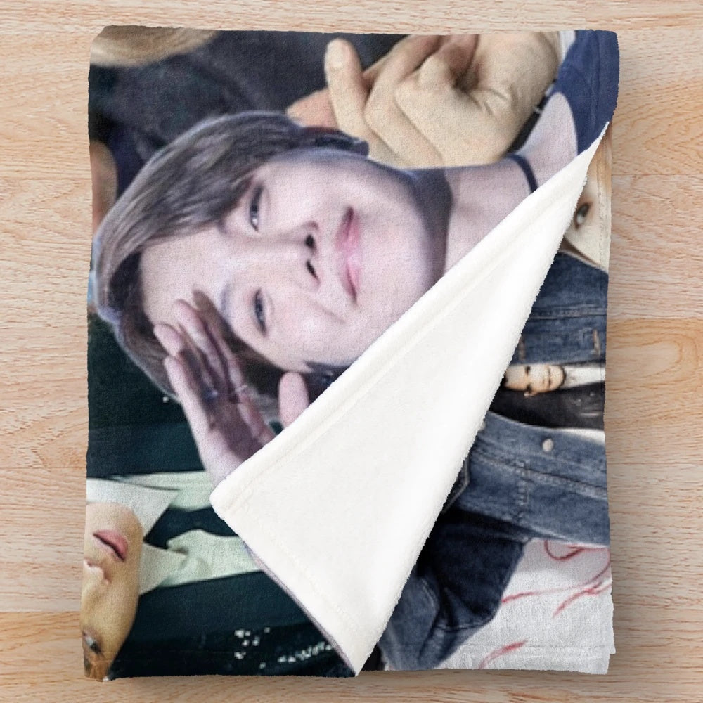 J-Hope BTS Collage Plush Blanket