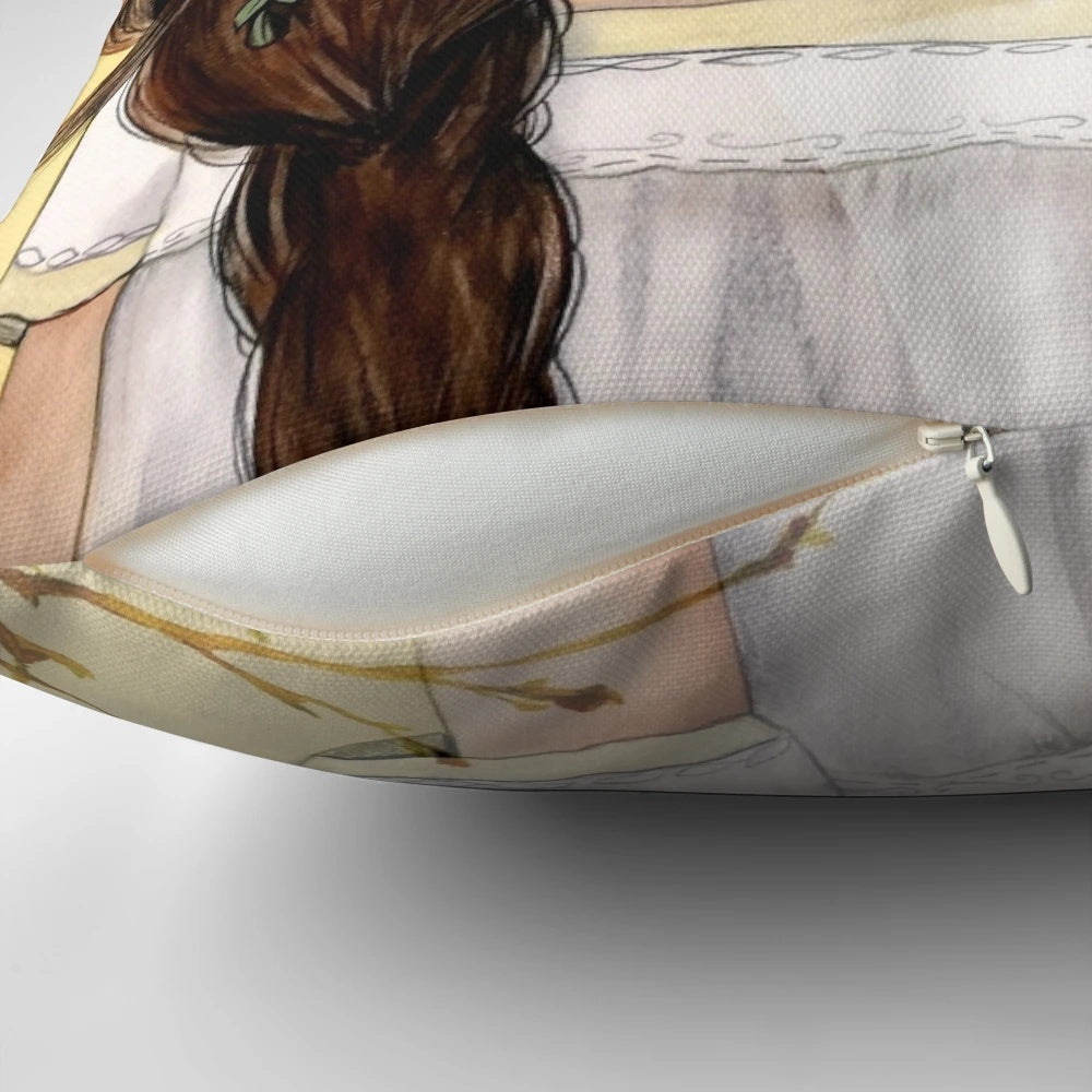 Jackie Pillow - A Decorative Throw Pillow for Your Couch or Bed
