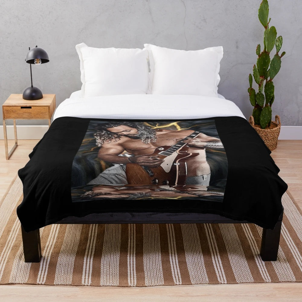 Jason Momoa inspired DC Comics Justice League classic plush blanket