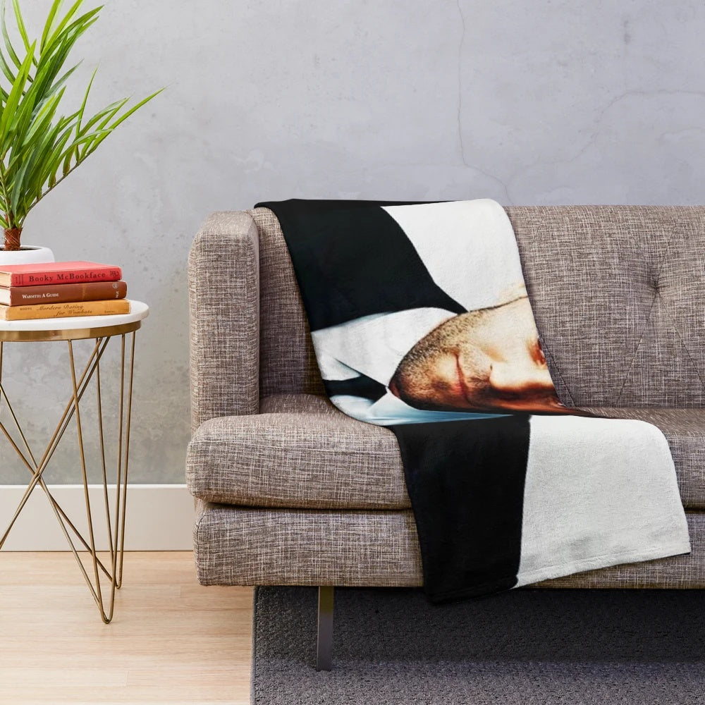 Jason Statham inspired plush blanket for movie fans